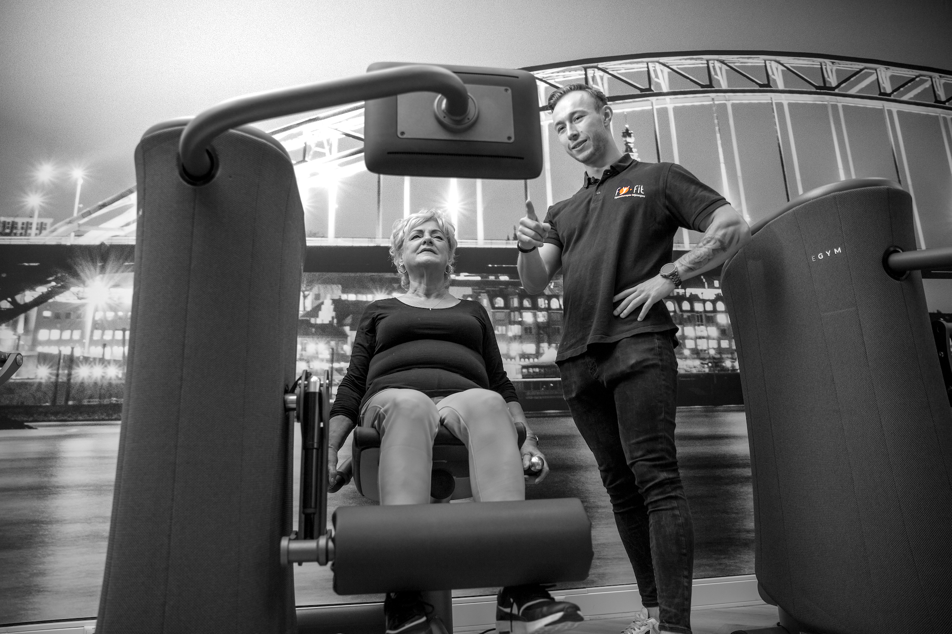 Begeleide training bij Leef Fit Nijmegen